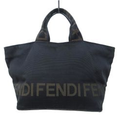 FENDI フェンディ ハンドバッグ ロゴライン キャンバス 2way - メルカリ