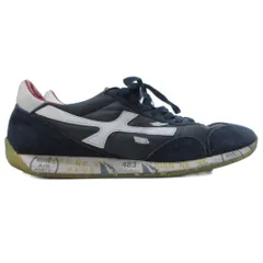 プレミアータ PREMIATA 4706 スニーカー スエード切替 ティートゥ レースアップ 紺 ネイビー 41 /HWのサムネイル