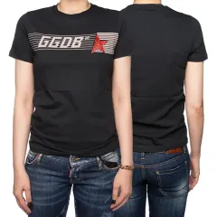 ゴールデングース グリッター ロゴ Tシャツ レディース G31WP026 A1のサムネイル