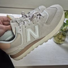 レア配色☆ニューバランス574 26.5センチ ベージュ ブラウン 