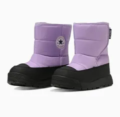 【SALE】【CONVERSE】CHILD ALL STAR WP SB BOOTS LILAC/BLACK チャイルド オールスター ブーツ ライラック/ブラック コンバース キッズ 子供靴 防水 滑りにくい  レインシューズ  ウィンターシューズのサムネイル