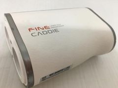 FineCaddie J100 レーザーゴルフ距離計 ホワイト ケース付き - メルカリ
