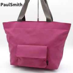 PaulSmith ハンドバッグ トートバッグ A4サイズ ナイロン ピンク 