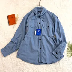 新品 未使用 ORCIVAL オーシバル オーチバル コットンシャンブレータイカラーシャツ ブルー タグ付き レディース OR-B0133 CRZのサムネイル