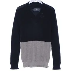 AKM EGYPTIAN V-NECK KNIT Lサイズ ブラック K030-RAN001のサムネイル