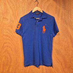 Polo Ralph Lauren ポロシャツ ネイビー S 短丈 - メルカリ