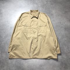 定番&美品✨porterclassic ロールアップシャツ Mサイズ ベージュ 