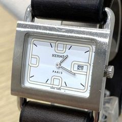 HERMES バレニア 腕時計 黒/茶 替えベルト付き - メルカリ