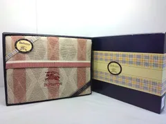 26g-569k【中古】Burberrys バーバリーズ　西川産業　タオルケット　140×190cmのサムネイル