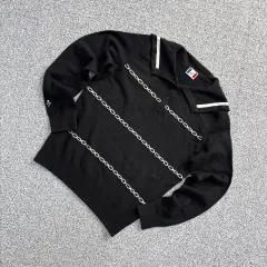 95 CASTELBAJAC ゴルフ ストライプ ウールニット 0528Jのサムネイル