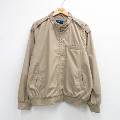 XL/古着 タウンクラフト 長袖 ジャケット メンズ 90年代 90s 大きいサイズ ベージュ 26may02のサムネイル