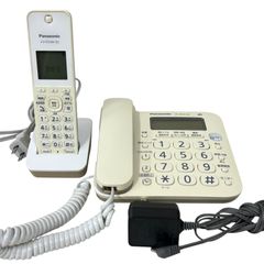 Panasonic VE-GD72-W 電話機 子機KX-FKD506-W - メルカリ
