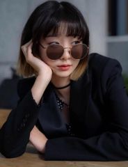 常田大希 ピアス 18k ゴールドメッキ ゴールド フープピアス ムーン 両