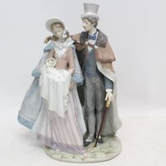 LLADRO 少年と少女 フィギュリン 時計付き 廃盤 美品 元箱あり - メルカリ