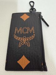 新品 未使用】MCM エムシーエム レザー ブラック カードケース 箱あり