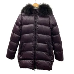 デュベティカ ダウンコート サイズ40 M レディース美品  Kappa(カッパ) パープル 長袖/ジップアップ/フィンラクーンファー着脱可/冬のサムネイル