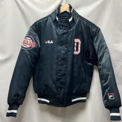 正規品/90 FILA フィラ 斗山ベアーズ ネイビー スタジアム野球 スタジャンのサムネイル