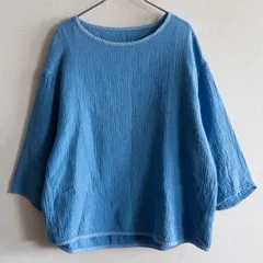 【美品】 PORTER CLASSIC【SASHIKO LINEN PREMIUM SWEAT SHIRT】 3 刺し子リネン プレミアムスウェットシャツ 26050629のサムネイル