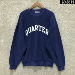MOOD Quarter ネイビー スウェットTシャツ xlのサムネイル