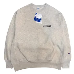【新古品】サイズ【M】チャンピオン×ビームス×ミンナノ Champion×BEAMS×MIN-NANO 23AW／ COLLEGE CREWNECK SWEAT ／カレッジクルーネックスウェット ／C8-Y032　8065000234628