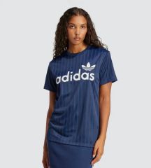 adidas 水玉 ポルカドット Tシャツ 水色 L - メルカリ