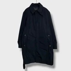 ☆BARNEYS NEWYORK☆バーニーズニューヨーク☆フェザーダウンコート☆ネイビー☆XL☆E26Mのサムネイル