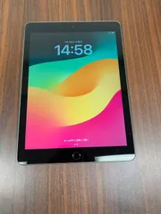 【動作確認・初期化済み】Apple iPad 第6世代 Wi-Fi　128GB Space gray バッテリー容量小