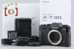 【中古】FUJIFILM 富士フイルム X-T30 ブラック ミラーレス一眼カメラのサムネイル