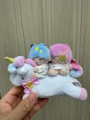 日本正規品 サンリオ キキ＆ララ リトルツインスターズ ユニコーン ぬいぐるみ キーホルダー 新品