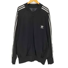 アディダス adidas 00S 黒タグ 万国旗タグ トレフォイルロゴ刺繍 サイドライントラックジャケット メンズ  XL