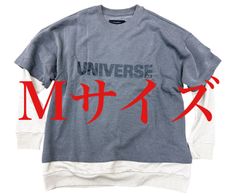 TEE LIBRARY（ティーライブラリー）レイヤード風スウェットトレーナー 