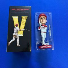 大谷翔平 2025年4月2日 球場配布 MVP受賞記念 ボブルヘッド - メルカリ