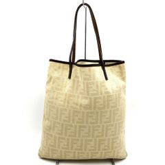 FENDI FFロゴ キャンバス トートバッグ - メルカリ