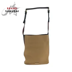 美品 GUCCI グッチ シェリーライン ベージュ ブラック ゴールド金具 キャンバス/レザー 001 4286 ショルダーバッグ レディース 506471【中古】