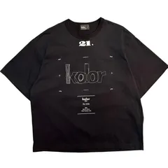 サイズ【1】カラー KOLOR 21SS／ ハード天竺Tシャツ ／刺繍ロゴTシャツ ／21SCM-T06204　 8065000234710のサムネイル