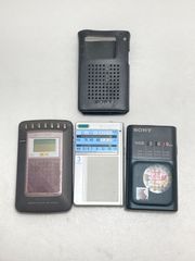 358：SONY AIWA パナソニック ポータブルラジオ 計10点 ジャンク