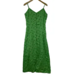 THE SHINZONE SIMON DOTS JACQUARD DRESS ﾜﾝﾋﾟｰｽ ｸﾞﾘｰﾝ 36のサムネイル
