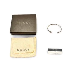 GUCCI グッチ ホースビットモチーフ メキシコ製 シルバー925 バングル