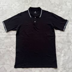 良品】St.Andrews セントアンドリュース 長袖ポロシャツ 刺繍ロゴ L