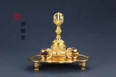 密教法具 カボチャ形 五具足 寺院用仏具 真鍮製 - メルカリ