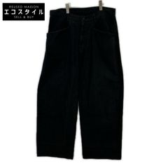 ANCELLM 26SS C/R ダックダブルニーパンツ BLACK サイズ1 - メルカリ