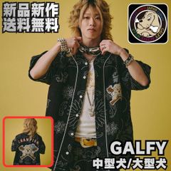 オンライン完売済】GALFY デニムわんちゃんボロボロシャツ 大型犬