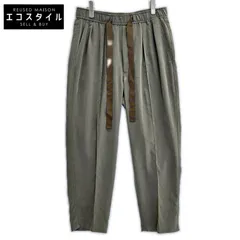 RAINMAKER　レインメーカー　RM251-026 25SS トープ/カーキ EASY TROUSERS ドローストリングイージーパンツ　44のサムネイル