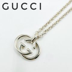 GUCCI 新品同様品 ペア ドッピアG インターロッキングネックレス 925