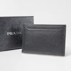 ■美品■PRADA プラダ カードケース サフィアーノレザー イタリア製 ブランド古着【中古】20260528/RA9538のサムネイル
