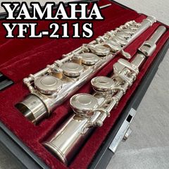 フルート 調整済 ヤマハYFL211S （Eメカ仕様.銀メッキ仕上げ） - メルカリ