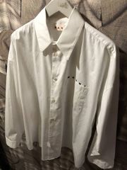 MARNI 25AW ORGANIC POPLIN SHIRT ポプリンシャツ - メルカリ