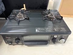 リンナイ ガステーブル LAKUCIE ラクシエ【都市ガス 大バーナー左 