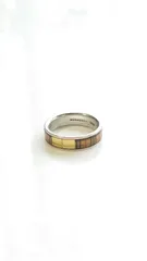 90-00’s OLD BURBERRY Silver Nova Check Ringのサムネイル