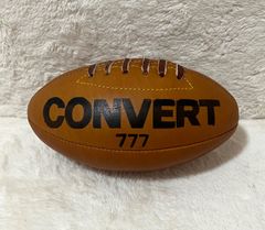 CONVERT 777 ラグビーボール　レトロ　当時モノ　美品 U16 ☆早い者勝ち希少新品☆【コンバート77】CONVERT 革製 ラグビーボール